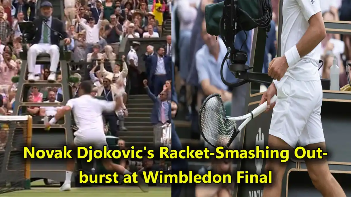 Novak Djokovic's Racket-Smashing Outburst at Wimbledon Final: