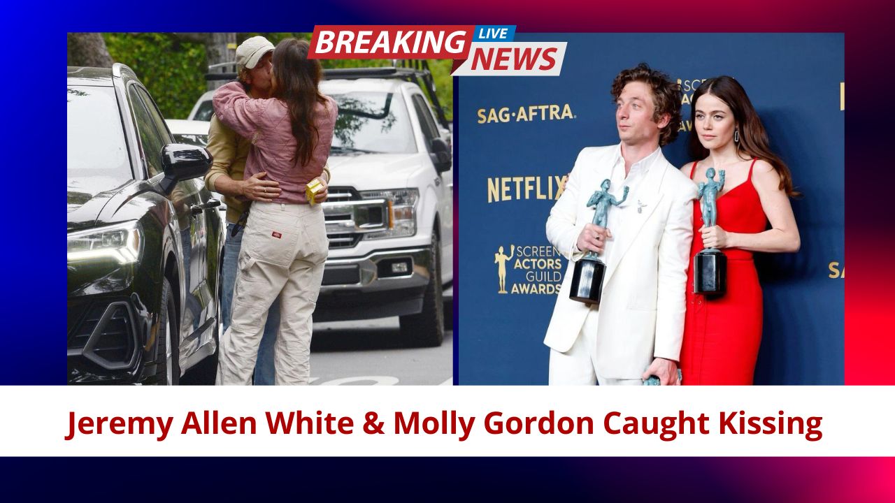 Jeremy Allen White & Molly Gordon Caught Kissing