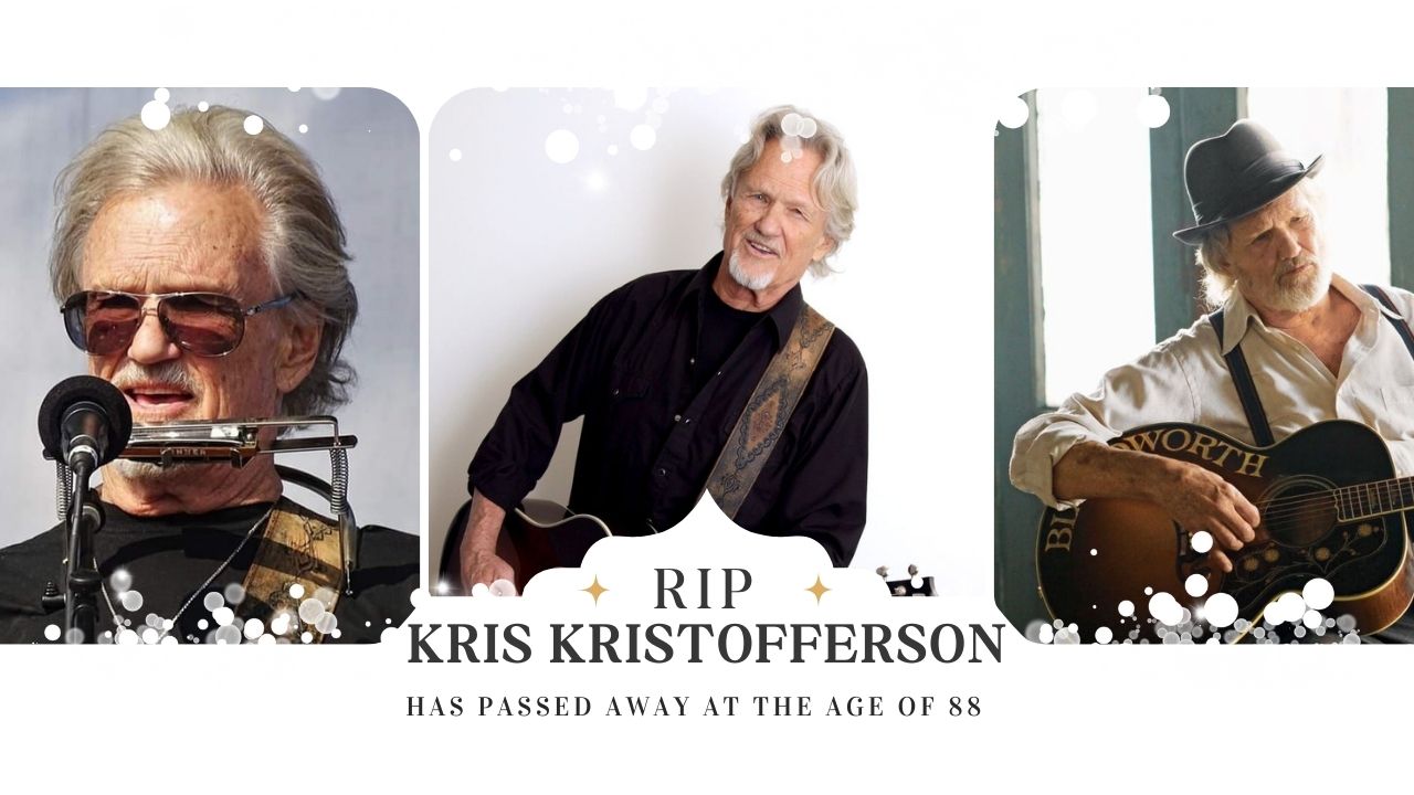 Kris Kristofferson dies at age 88 after a remarkable career in music and film.