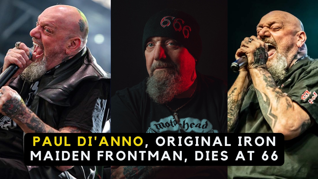 Paul Di'Anno, Original Iron Maiden Frontman, Dies at 66