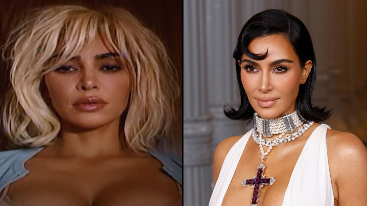 Kim Kardashian Revives Holiday Spirit with a Bold Cover of Santa Baby